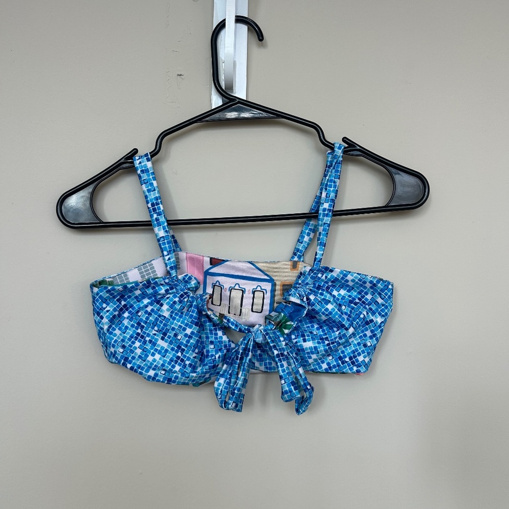 Reversible bikini top+bottom